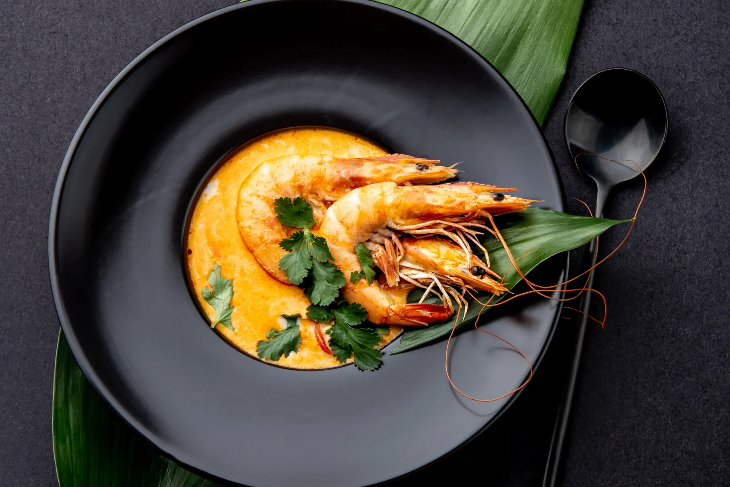 Freshwater Shrimp And Bell Pepper Bisque